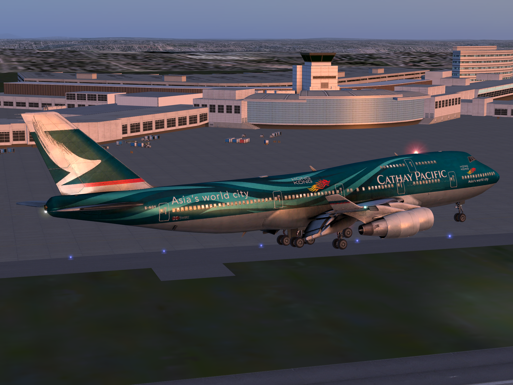 x plane 11 777 cathay pacific livery